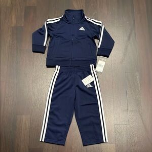 *NWT* Adidas boys navy 2 piece set